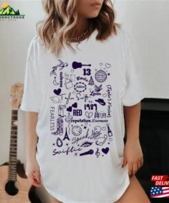 Eras Tour Track List Comfort Colors® The Vintage Shirt 2023 Classic Hoodie