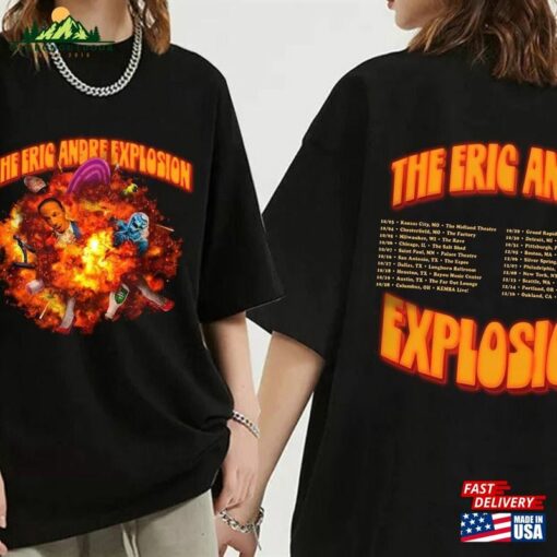 Eric Andre 2023 Tour Shirt The Explosion Fan Hoodie Classic