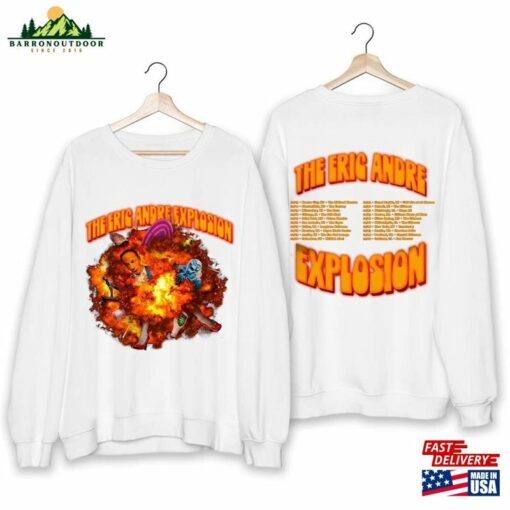 Eric Andre 2023 Tour Shirt The Explosion Fan Hoodie Classic