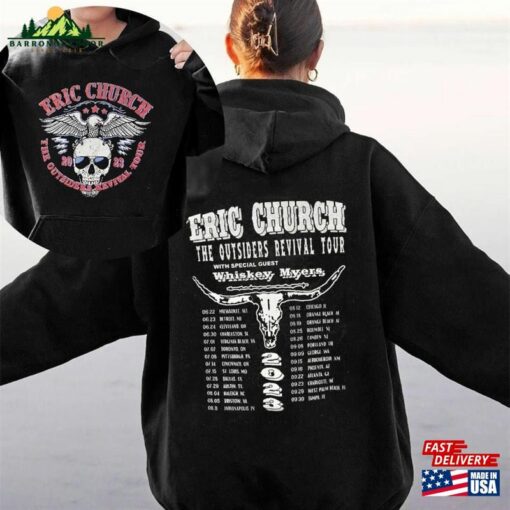 Eric Church Tour 2023 Shirt Unisex Sweatshirt