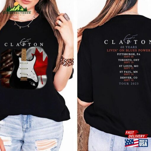 Eric Clapton 2023 Tour Shirt Fan Concert Classic Sweatshirt