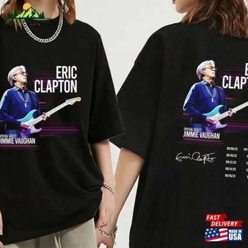 Eric Clapton 2023 Tour Shirt Fan Concert T-Shirt Classic