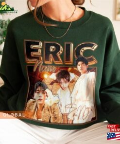 Eric Nam Kpop Sweatshirt House On A Hill Album Tee V1 World Tour 2023 Merch Classic Unisex