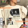 Eric Nam Kpop Sweatshirt House On A Hill Album Tee V2 World Tour 2023 Merch Unisex Classic
