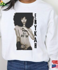 Erykah Badu Graphic Sweatshirt T Shirt Unisex Baduizm Retro 90S Fans Gift Vintage R Hoodie