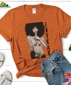 Erykah Badu Graphic T-Shirt Sweatshirt Unisex Baduizm Shirt Retro 90S Fans Gift Vintage R