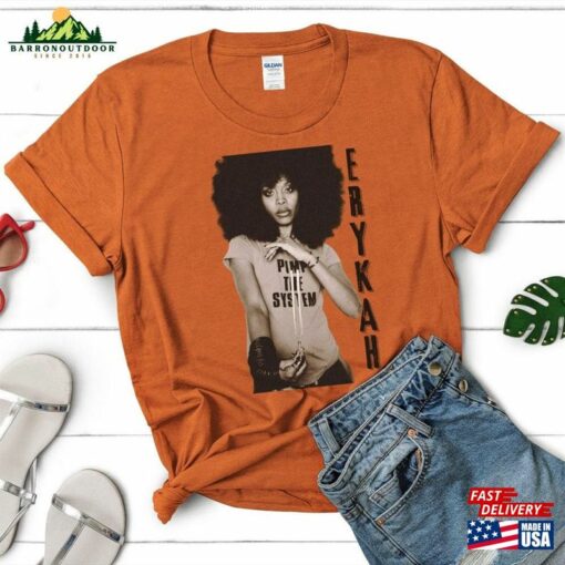 Erykah Badu Graphic T-Shirt Sweatshirt Unisex Baduizm Shirt Retro 90S Fans Gift Vintage R