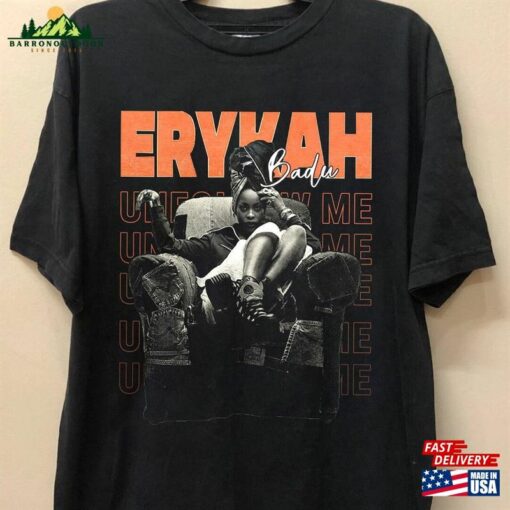 Erykah Badu Graphic Tour 2023 Shirt Fans T-Shirt Classic