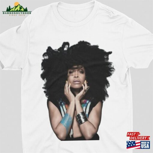 Erykah Badu Shirt Vintage Tour 2023 T-Shirt Hoodie Unisex