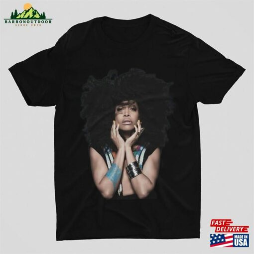 Erykah Badu Shirt Vintage Tour 2023 T-Shirt Hoodie Unisex