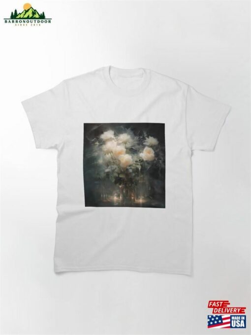 Ethereal Rose Bouquet Classic T-Shirt Unisex