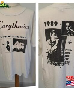 Eurythmics 1989 T-Shirt We Too Are One Unisex Hoodie