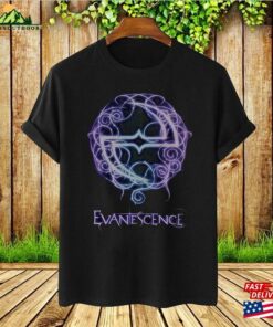 Evanescence Want Purple Logo Classic Gift Shirt Band Vintage Unisex T-Shirt