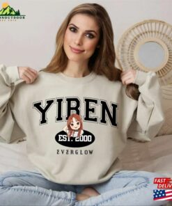 Everglow Members Chibi Sweatshirt Kpop Shirt All My Girls Album Classic Hoodie Everglow Members Chibi Sweatshirt Kpop Shirt All My Girls Album Classic Hoodie