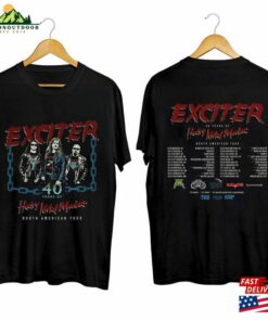 Exciter 40 Years Of Heavy Metal Maniac Tour Shirt Band Fan 2023 Concert Hoodie Sweatshirt Exciter 40 Years Of Heavy Metal Maniac Tour Shirt Band Fan 2023 Concert Hoodie Sweatshirt
