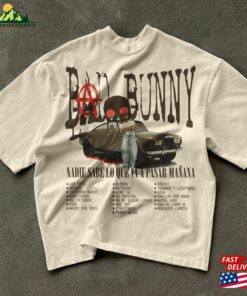 Exclusive Bad Bunny Concert Shirt Nadie Sabe Lo Que Va A Pasar Manana Comfort Colors Classic Hoodie
