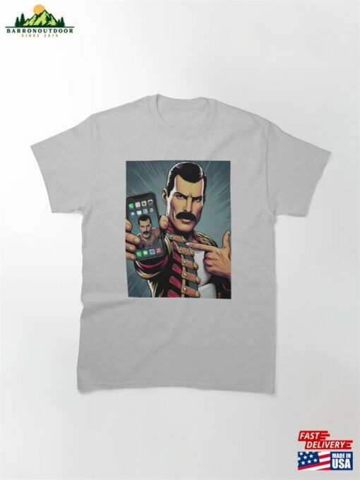 Exclusive Freddie Mercury Design For Classic Rock Lovers T-Shirt Sweatshirt