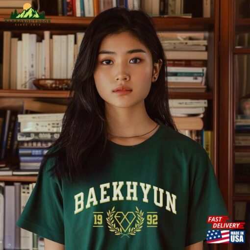 Exo Baekhyun T-Shirt K Pop University Style Shirt Gift For L Fan Sweatshirt Hoodie