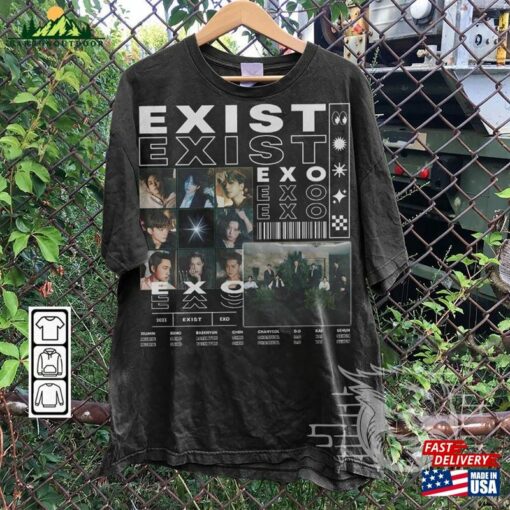 Exo Kpop Shirt Exist Tee V4 Classic T-Shirt