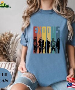 Exodus Band Retro Vintage Comfort Colors T-Shirt The Shirt Funny Music Hoodie Sweatshirt