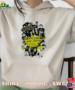 Exploding Hearts The “(Making) Teenage Faces” Men’S Long Sleeve Shirt Christmas Gift Sweatshirt Classic Exploding Hearts The “(Making) Teenage Faces” Men’S Long Sleeve Shirt Christmas Gift Sweatshirt Classic