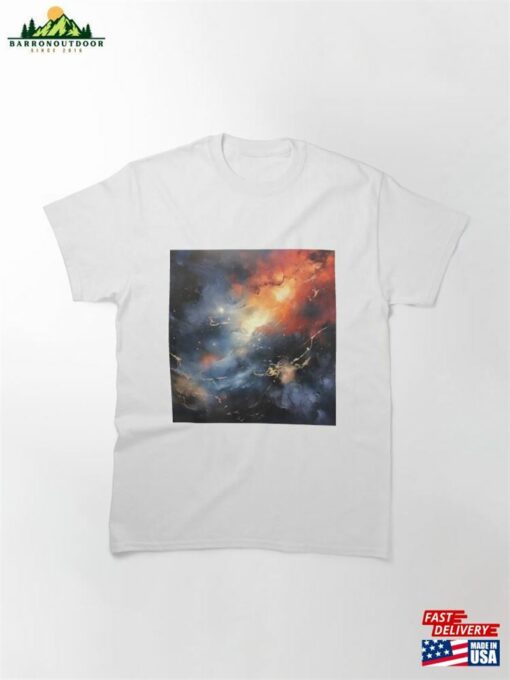 Explore Simplistic Amp Minimalistic Abstract Deep Space Art Classic T-Shirt Hoodie