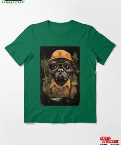 Explorer Frenchie Adventure Essential T-Shirt Unisex Classic