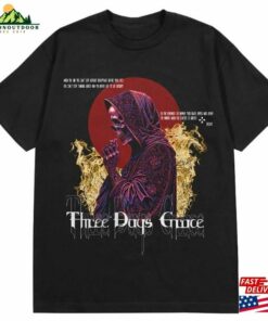 Explosions 2023 Tour T-Shirt Three Days Grace Shirt Hoodie Classic