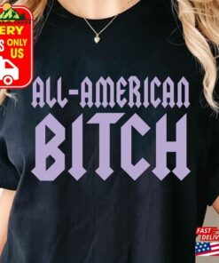 Express Delivery Olivia Rodrigo All American Bitch Shirt Guts Tour 2024 Classic Hoodie