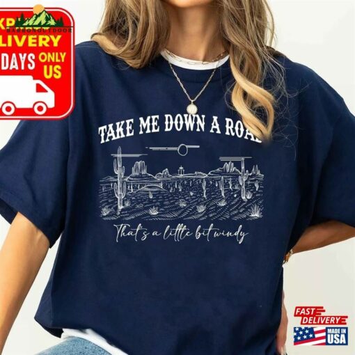 Express Delivery Zach Bryan Take Me Down A Road Sweatshirt The Quittin Time Tour 2024 Shirt Country Music Singer Classic Unisex