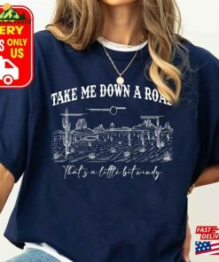 Express Delivery Zach Bryan Take Me Down A Road Sweatshirt The Quittin Time Tour 2024 Shirt Country Music Singer Classic Unisex