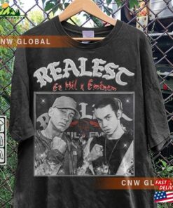Ez Mil Eminem Rap Shirt Realest Album Concert Tour 2023 Vintage 90S Y2k Graphic Tee T-Shirt Sweatshirt