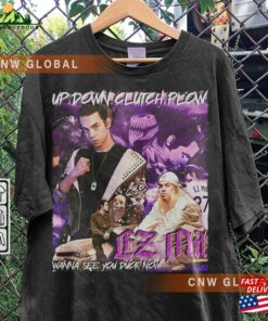 Ez Mil Rap Shirt Up Down Du4li7y Album Concert Tour 2023 Vintage 90S Y2k Graphic Tee Classic Unisex