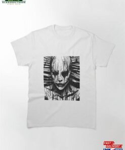 Face Of A Demonic Figure Classic T-Shirt Hoodie