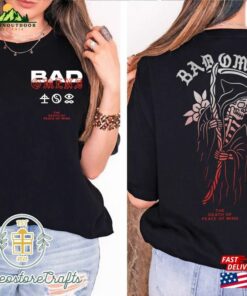 Fade Reaper Tee Bad Omens Double Side T-Shirt Band Track List 2023 Merch The Concrete Forever Tour Shirt Hoodie Classic Fade Reaper Tee Bad Omens Double Side T-Shirt Band Track List 2023 Merch The Concrete Forever Tour Shirt Hoodie Classic