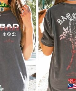 Fade Reaper Tee Bad Omens Double Side T-Shirt Band Track List 2023 Merch The Concrete Forever Tour Shirt Hoodie Classic