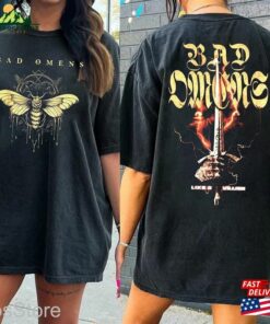 Fade Reaper Tee Bad Omens Double Side T-Shirt Band Track List 2023 Merch The Concrete Forever Tour Shirt Hoodie Sweatshirt Fade Reaper Tee Bad Omens Double Side T-Shirt Band Track List 2023 Merch The Concrete Forever Tour Shirt Hoodie Sweatshirt