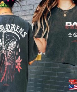 Fade Reaper Tee Bad Omens Shirt Band Track List 2023 Merch The Concrete Forever Tour Hoodie Sweatshirt