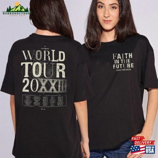 Faith In The Future World Tour 2023 North America Louis Tomlinson Shirt Fan Unisex Hoodie