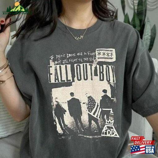 Fall Out Boy 2023 Tour Shirt Fob Fan Unisex T-Shirt