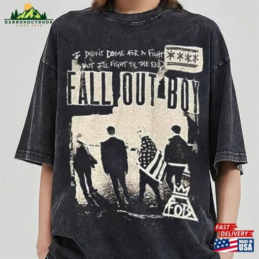 Fall Out Boy 2023 Tour Shirt Fob Fan Unisex T-Shirt