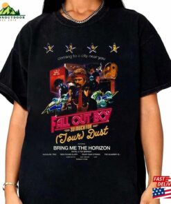 Fall Out Boy 2023 Tour T-Shirt Band Fan Shirt So Much For Stardust Sweatshirt