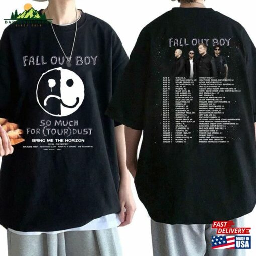 Fall Out Boy 2023 Tour T-Shirt So Much Stardust Sweatshirt Band Fan Shirt Hoodie