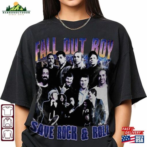 Fall Out Boy 90S Vintage Shirt Bootleg Tee T-Shirt Classic