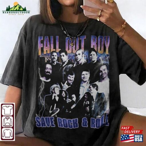 Fall Out Boy 90S Vintage Shirt Bootleg Tee T-Shirt Classic