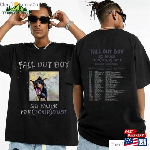 Fall Out Boy Band Fan Shirt 2023 Tour So Much For Stardust Classic Sweatshirt