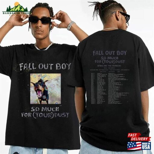 Fall Out Boy Band Fan Shirt 2023 Tour So Much For Stardust Classic T-Shirt