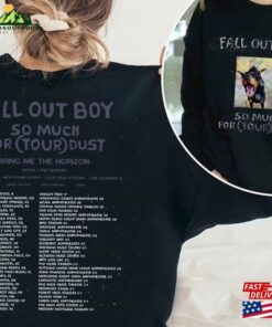 Fall Out Boy Band Fan Shirt 2023 Tour So Much For Stardust Hoodie Sweatshirt