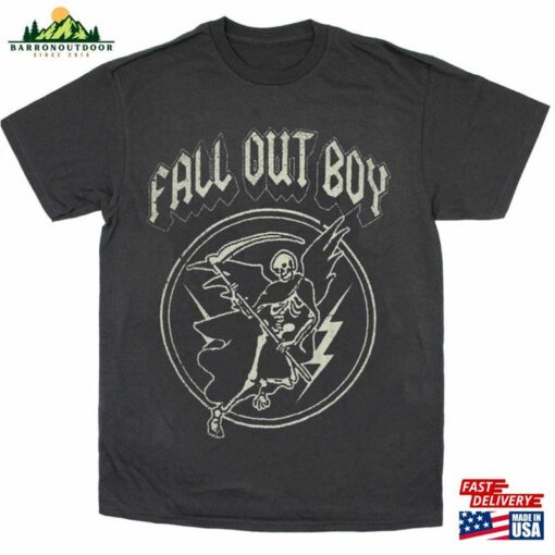 Fall Out Boy Band Shirt Vintage Retro Unisex Classic