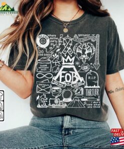Fall Out Boy Doodle Art Shirt Vintage Lyric Merch Tee Sweatshirt Hoodie Unisex Classic Fall Out Boy Doodle Art Shirt Vintage Lyric Merch Tee Sweatshirt Hoodie Unisex Classic